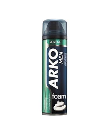 Arko Shaving Foam Aqua 6.7 Ounce