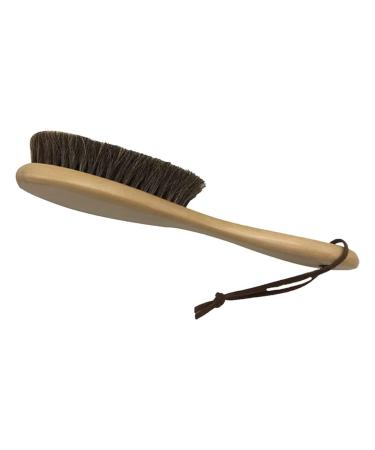 Shoe Brush Natural Hair Shoe Cleaner Pony Brush Polishing Tool Care Felt Boots Brush Onecolor