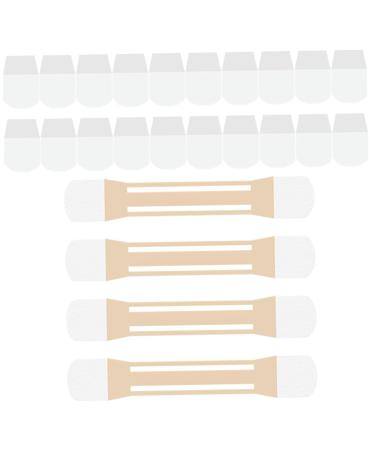 FOMIYES 12 Pcs Neck Lift Stickers Lifting Belt Tape Elastic Neck Lift Tape Neck Sticker Shaping