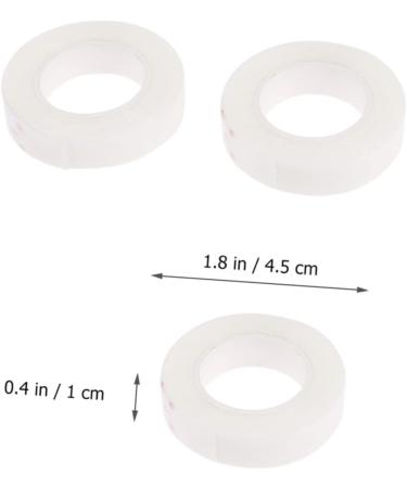 Angoily 2 Rolls Front Lace Hair Accessory for Women Tape on Extensions Extension Extension Belt Double Sided Extension Tape Toupee Tape Hand Weaving Wig Adhesive Tape White - Buy Online on GoSupps.com