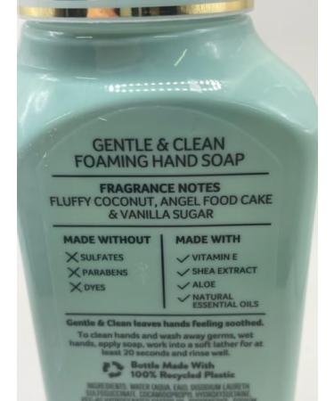 Coconut Angel Cake Hand Soap - Gentle Foaming 8.75 oz | White Barn | International Shipping Available - Buy Online on GoSupps.com