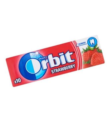 10-30 Packs of Original WRIGLEY'S Orbit/Extra Chewing Gum Packs Fresh Stock (Orbit - Strawberry 30 Pack)