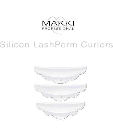 Makki 12 Small Silicone Eyelash Eye Lash Lift Perm Curling Curlers Silicon Rods - Buy Online on GoSupps.com