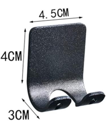 Zerodeko Razor Hook Holder | Punch-Free Adhesive Shaver Rack | Self-Adhesive Space-Saving Power Supply Solution - Buy Online on GoSupps.com