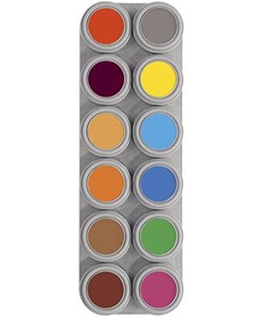 Grima's water face paint 12 palette B