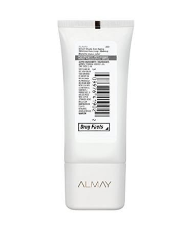 Almay Smart Shade Anti-Aging Makeup Light Medium/200 - 1oz - Buy Online on GoSupps.com