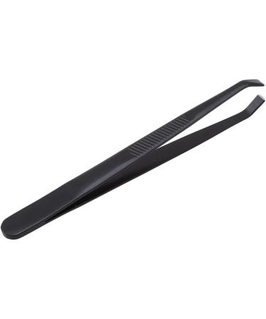 Buy PULABO Durable Slanted Eyebrow Tweezers - Precision Tweezers for Eyelash Management | Black Portable Design International Shipping Available - Buy Online on GoSupps.com