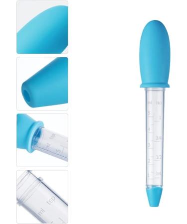 Healifty Baby Oral Syringe Dispenser for Liquid Medicine - Sky Blue Color | Kids Oral Feeding Syringe - Buy Online on GoSupps.com