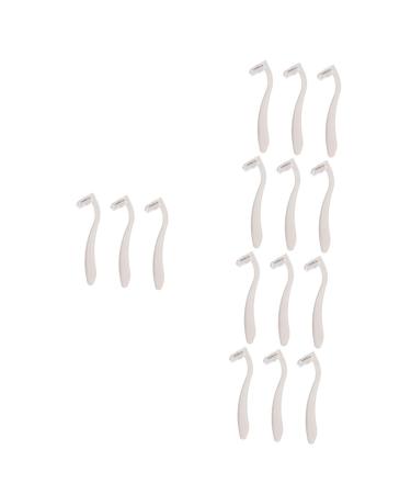 15 Pi ces Tondeuse Cheveux Rasoir Corps Portable Inoxydable pour Aisselles et Zones Sensibles Outil de Beaut Pratique et