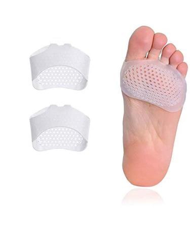 Foot pads for women and men 2 pieces foot pad bale pads heel pillow for shoes for metatarsalgia neurom mortons neurom pads atrophy burn pain