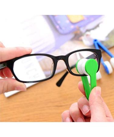 Family Owned Business 5 Pcs Mini Sunglass Cleaning Kit | Microfiber Eyeglass Cleaner Tool with Soft Brush | Colorful Glasses Cleaners - Buy Online on GoSupps.com