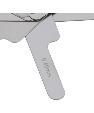 Buy WZCXYX Oral Dental Interproximal Measuring Ruler - Stainless Steel Tooth Gap Measure for Orthodontic Treatment | International Shipping Available - Buy Online on GoSupps.com
