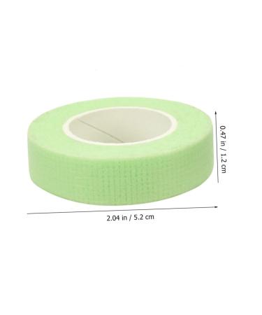DRESSOOS 10 Rolls Lash Supplies Lash Tape Makeup Tape Green Duct Tape Lash Grafting Tape Lash Lift Tape Fabric Tape Makeup Supplies Lash Extension Tape Eye Shadow Major Non-woven Fabric 5.5x1.2cm Green 1 - Buy Online on GoSupps.com