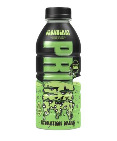 Limited Edition Rare Slime Glowberry 2.0 Prime Hydration Bottle!!! (1 Bottle - 16.9 Fl Oz - USA Bottle)