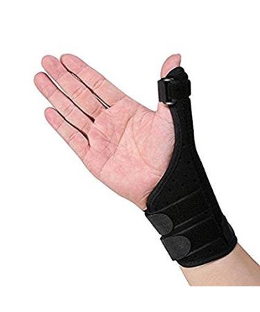 Yosoo Thumb Support Brace - Adjustable Thumb Splint for Pain Relief from Sprains Tendonitis & Injuries | Fits Left & Right Hand - Buy Online on GoSupps.com