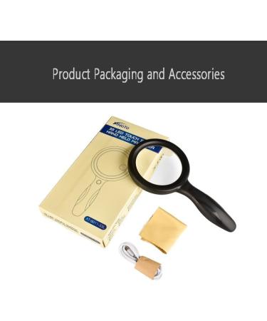 Lighted Magnifier for Macular Degeneration Reading Glasses for Seniors Welding Check Coin Jewelry Explore Advanced Reader Magnifier 20X Reading Magnifier - Buy Online on GoSupps.com