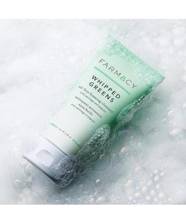 Whipped Greens Oil-Free Foaming Cleanser - Moringa & Papaya 150ml | Shop Internationally - Buy Online on GoSupps.com