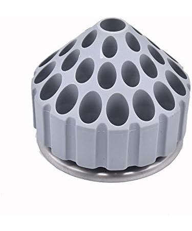 Angzhili Dental Grinding Head Box Bur Holder 360 Degree Rotating Honeycomb Grinding Tips Bit Stand Storage Rack Display Rack Bur Box Bur Holder (Grey) - Buy Online on GoSupps.com