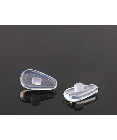 NLQHOPTS Push in Glasses Nose Pads 5 Pairs Eyglasses Soft Silicone 14mm Nose Piece Nose Bridgre Pads Anti Slip Nose Guard for Eyeglass Sunglasses - Buy Online on GoSupps.com