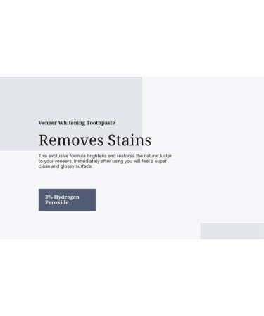 Veneer Whitening Toothpaste | Stain Removal & Fresh Mint | The Veneer Collection - Ship Internationally - Buy Online on GoSupps.com