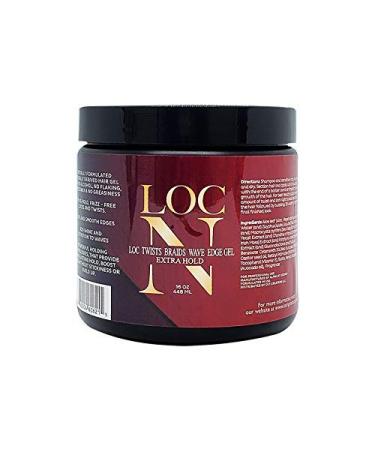 LOC N EDGE Gel Extra Hold 16 Oz (Pack of 3) - Strong Hold for All-Day Styling - Buy Online on GoSupps.com