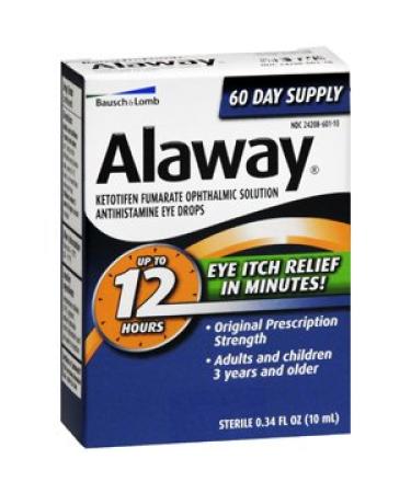 ALAWAY 12HR Eye Itch Relief 10ML BAUSCH and LOMB