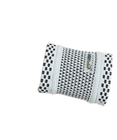 NeoTech Care wrist band - bamboo fiber knitted tissue - light elastic & breathable - for men & women - sport training gym - gray (1 unit size L) L (1 unit) 1