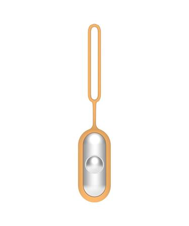 Sleep Aids Device for Adults Insomnia Relief Micro-Current Holding Sleep Instrument USB Rechargeable Calm Palm Sleep Aid for Anxiety Pressure Relief (Orange)