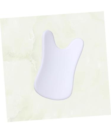 Buy Jade Massaging Plate Face Tools | Eye & Scalp Massage Scraping Board | White Beauty Equipment for Skin Care - Buy Online on GoSupps.com