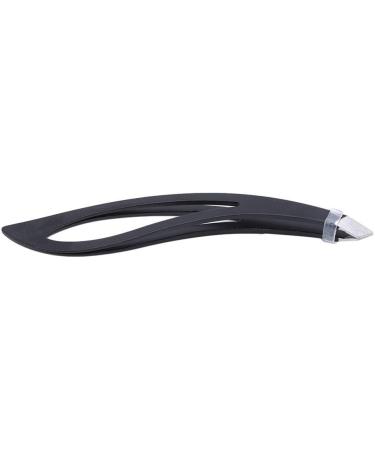 U-K Nice & Attractive Eyebrow Tweezer Hair Beauty Slanted Puller Stainless Steel Eye Brow Clips Makeup Tool Superiora Quality & Creative Black Medium - Buy Online on GoSupps.com