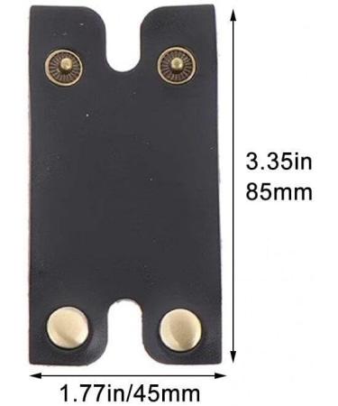 Leather Razor Head Cover | Portable Shaver Head Protective Case | Durable Safety Razor Protector for Travel | Black - Buy Online on GoSupps.com