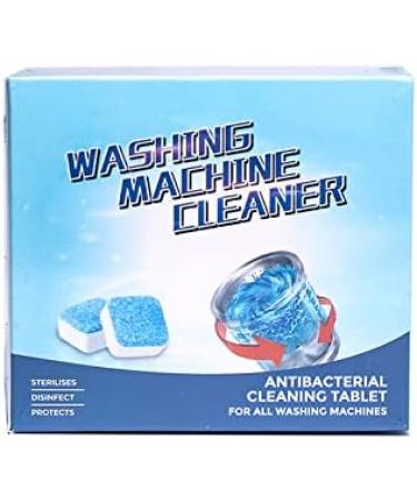 NC Washing Machine Cleaner Descaler 12 Pack - Deep Clean HE Front Loader & Top Load Washer - Remove Residue & Odor - Laundry Tub Seal - (12 Tablets) - Buy Online on GoSupps.com