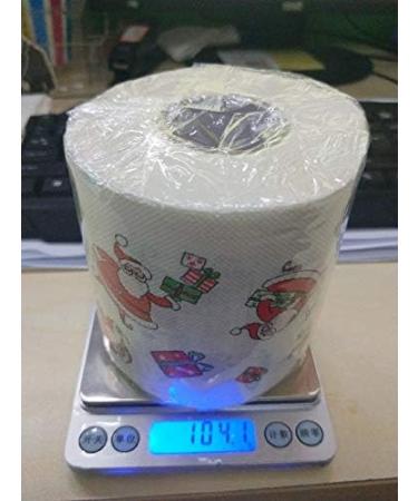 Merry Christmas Toilet Paper Highly Collectible Novelty Paper Towels Funny Gag Gift for Christmas Stocking Stuffers Party Favors 1 - 10pcs - Buy Online on GoSupps.com