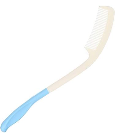 TANDC Long Handle Reach Comb Brush Set for Elderly with Limited Dexterity or Arthritis - White - Buy Online on GoSupps.com