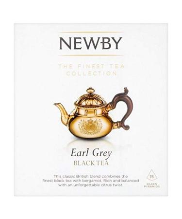 4X Newby Teas Earl Grey Silken Pyramids 38g