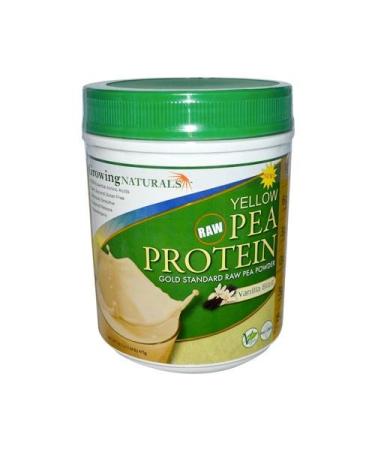 Growing Naturals: Yellow Pea Protein Vanilla Blast 16 oz