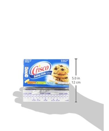 Crisco All-Vegetable Shortening Sticks 20 oz (3 ct) - 1.25 Pound Pack - Buy Online on GoSupps.com