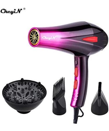 Professional Electric 4000W Travel Household Hair Dryer Hair Styling Tools Blow Dryer Hot and Cold Air Dryer Salon With Nozzle - Buy Online on GoSupps.com