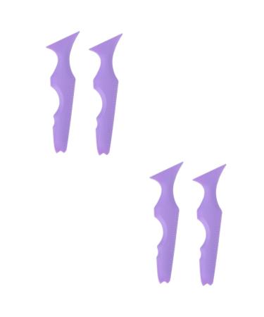 Beavorty 4 Pcs Silicone Beauty Ruler Eyeliner Pencil Eyeliner Stencils Eyeshadow Guide Stencils Safety Mask