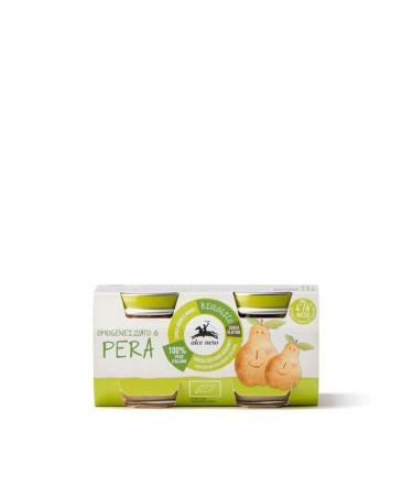 Alce Nero 8 x 80g homogenized BLACK FRUIT - ORGANIC PRODUCTS - MIXED ORDER POSSIBLE (PERA)