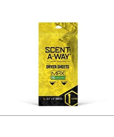 Hunters Specialties Scent-A-Way Dryer Sheets Earth - Eliminate Odors for Hunting Success - Buy Online on GoSupps.com