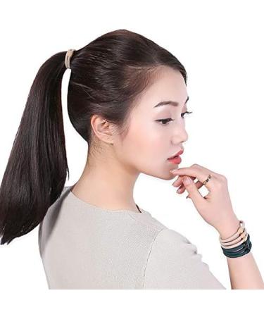 Egurs 12 Pieces Super Elastic Hair Ties - Best Ponytail Holders for Thick Heavy & Curly Hair - International Shipping Available - Buy Online on GoSupps.com