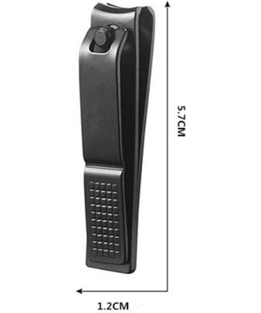 Black Stainless Steel Size Nail Clippers Nail Clippers Simple Nail Clippers Nail Covers for Painting Nails (B One Size) One Size B - Buy Online on GoSupps.com
