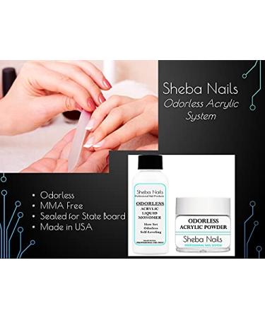SHEBA NAILS Odorless Acrylic Nail Kit for Students - State Board Approved | Best Quality International Shipping - Buy Online on GoSupps.com