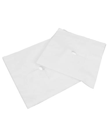 Verdant Touch Massage-Liegen-Fachzeuchuch disposable mass layer cover 100 pieces clear texture hole design face towel for spa club headrest covers for massage