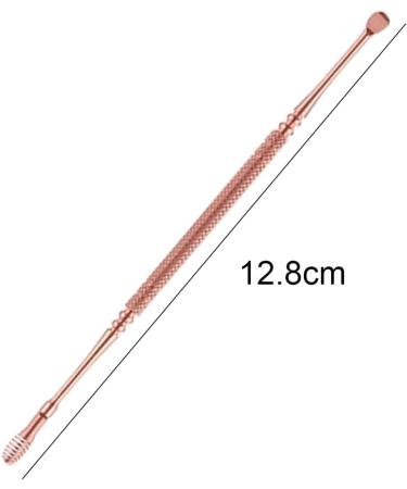 2 pcs Stainless Steel Spiral Earwax Removal Tool Set - Rose Gold | Ear Cleaning Kit for Gentle & Efficient Ear Wax Removal - Buy Online on GoSupps.com