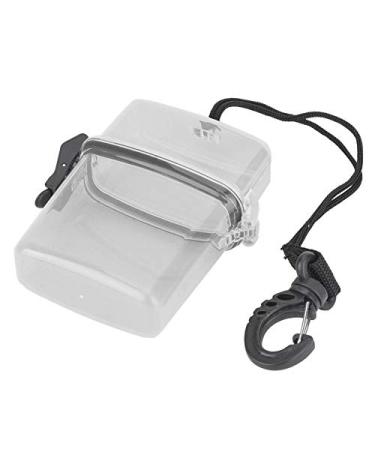 T best Diving Dry Box, Underwater Plastic Transparent Floating Watertight Case Waterproof Diving Sealing Dry Storage Box with Rope Hook for Surfing Canoe Kayak(Transparent Gray)