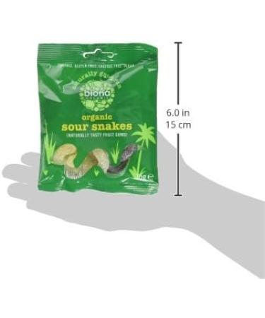 Biona Sour Worms 75g - Buy Online on GoSupps.com