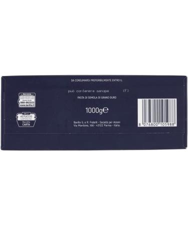  Barilla Pack of 10 Barilla Fusilli #98 Italian pasta 500g - Buy Online on GoSupps.com