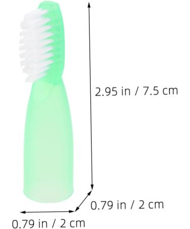 Beaupretty 100 STK Prison Toothbrush - Soft Mini Travel Toothbrushes with Short Handles - 5 Pack in Assorted Colors for Mouth Cleaning - Buy Online on GoSupps.com